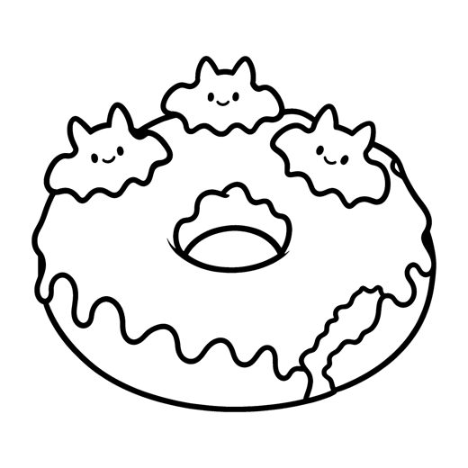 A big donut with drippy smooth icing and a bite taken out
