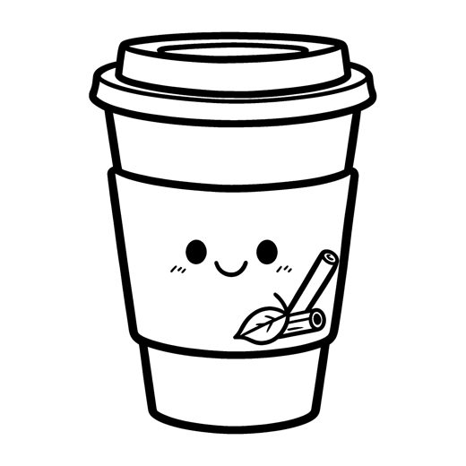 A pumpkin spice latte in a tall cup with a lid and a sleeve